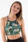 Preview: Green Jungle Bustier - Sport BH/ Bikini Oberteil (wendbar)